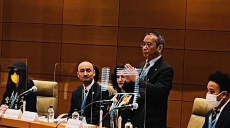 駐日本代表阿若亞博士出席「對華政策跨國議會聯盟」東京論壇