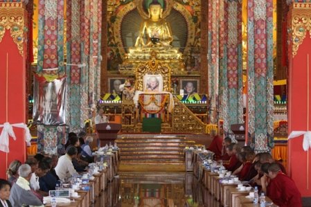 印南札什倫布寺紀念遭中共劫持的十一世班禪喇嘛誕辰
