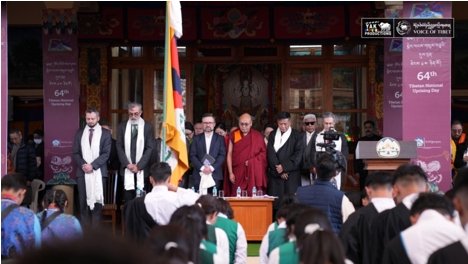 藏人行政中央在達蘭薩拉舉行西藏310自由抗暴64周年紀念活動