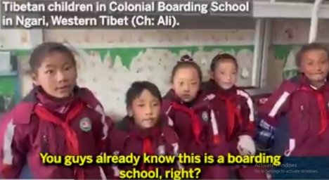 流亡藏人組織發布視頻揭露西藏殖民寄宿學校狀況