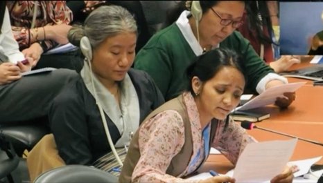 藏人代表在聯合國相關委員會審議中國前提出西藏婦女的狀況