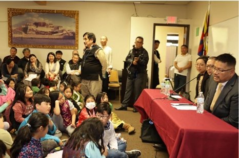 駐北美代表朗傑曲珠博士對明尼蘇達州藏人社區展開訪問