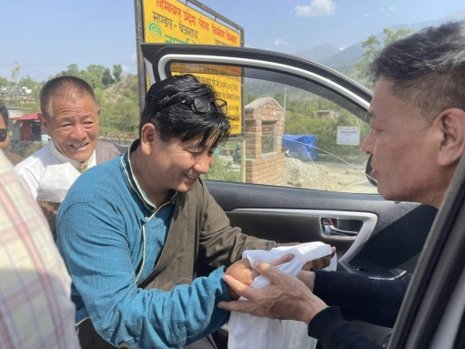 司政參訪扎西炯藏人定居點後結束對喜馬偕爾邦各藏人社區的參訪行程