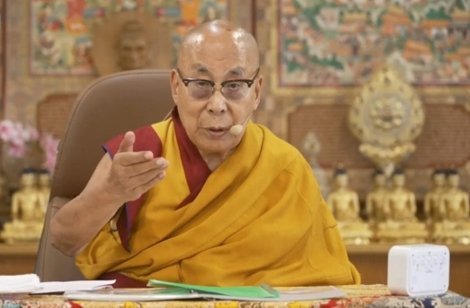 達賴喇嘛尊者接見參加「社會交流、情緒和倫理學習」培訓會的各國學員