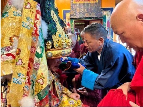 藏人行政中央舉辦夏季祈請乃瓊護法儀式