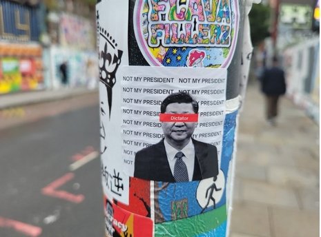 RFA-倫敦塗鴉牆的"二次創作"在中國網絡被禁　褒貶之聲此起彼伏