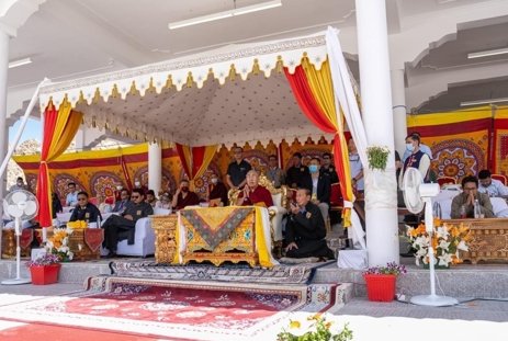 VOT-達賴喇嘛出席“拉達克山林自治委員會”午餐宴會並發表演講