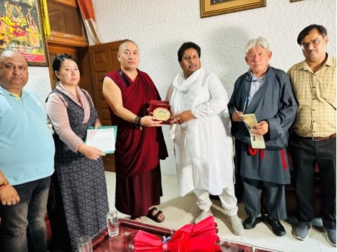 VOT-西藏人民議會代表團在印度查謨和克什米爾展開遊說活動
