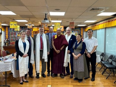 CTA-美國會中國委員會多名議員訪問藏人行政中央駐台辦事處