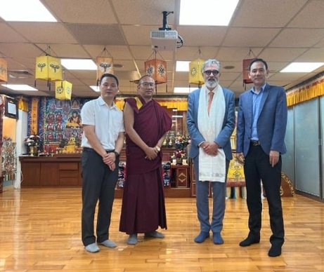 CTA-墨西哥議會支持西藏小組主席薩爾瓦多訪問駐台辦事處