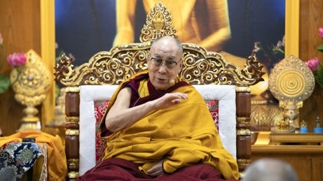 VOT-達賴喇嘛接受印度媒體採訪：藏人尋求名副其實的自治，而非獨立