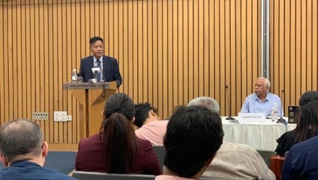 CTA-司政邊巴次仁在新德里談習近平統治下的中國西藏政策