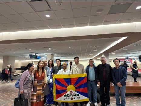 CTA-司政邊巴次仁訪問美國阿爾伯克基、聖達菲和亞特蘭大藏人社區
