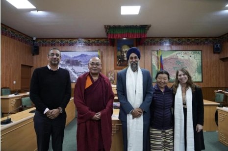 CTA-美國國際民主協會亞洲區域總監參訪西藏人民議會