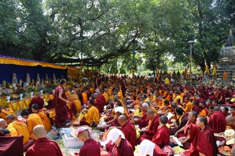 VOT-第七次宗薩祈願法會在菩提伽耶舉行