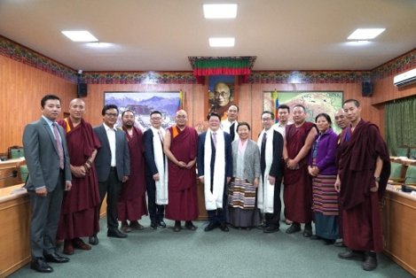 CTA-台灣民主基金會代表團參訪西藏人民議會
