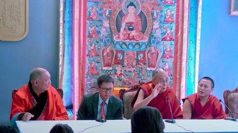 CTA-達賴喇嘛尊者致函祝賀蒙古國甘丹寺新任堪布喇嘛