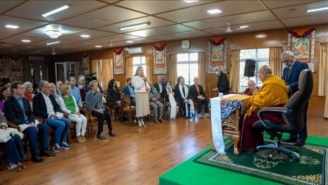 CTA-達賴喇嘛尊者會見歐洲和平運動團體