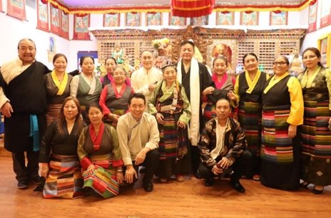 VOT-藏人行政中央司政結束對加拿大訪問後抵達美國明尼蘇達州
