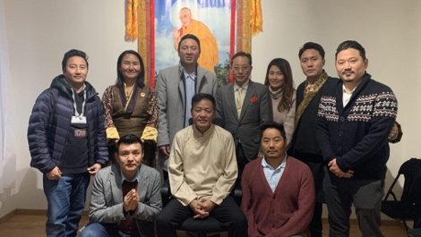 CTA-司政邊巴次仁抵達維也納與援藏人士進行會晤