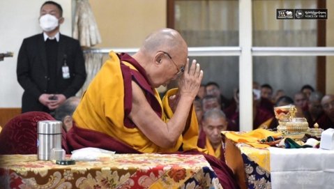 VOT-達賴喇嘛在達蘭薩拉主持宗喀巴圓寂紀念法會