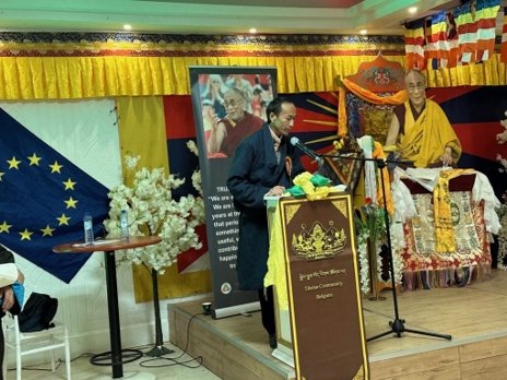 CTA-比利時藏人社區慶祝達賴喇嘛尊者榮獲諾貝爾和平獎 34 週年紀念日