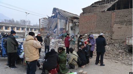 VOA-甘肅地震造成嚴重傷亡和損失，蔡英文總統發文哀悼受難者並表示願提供協助