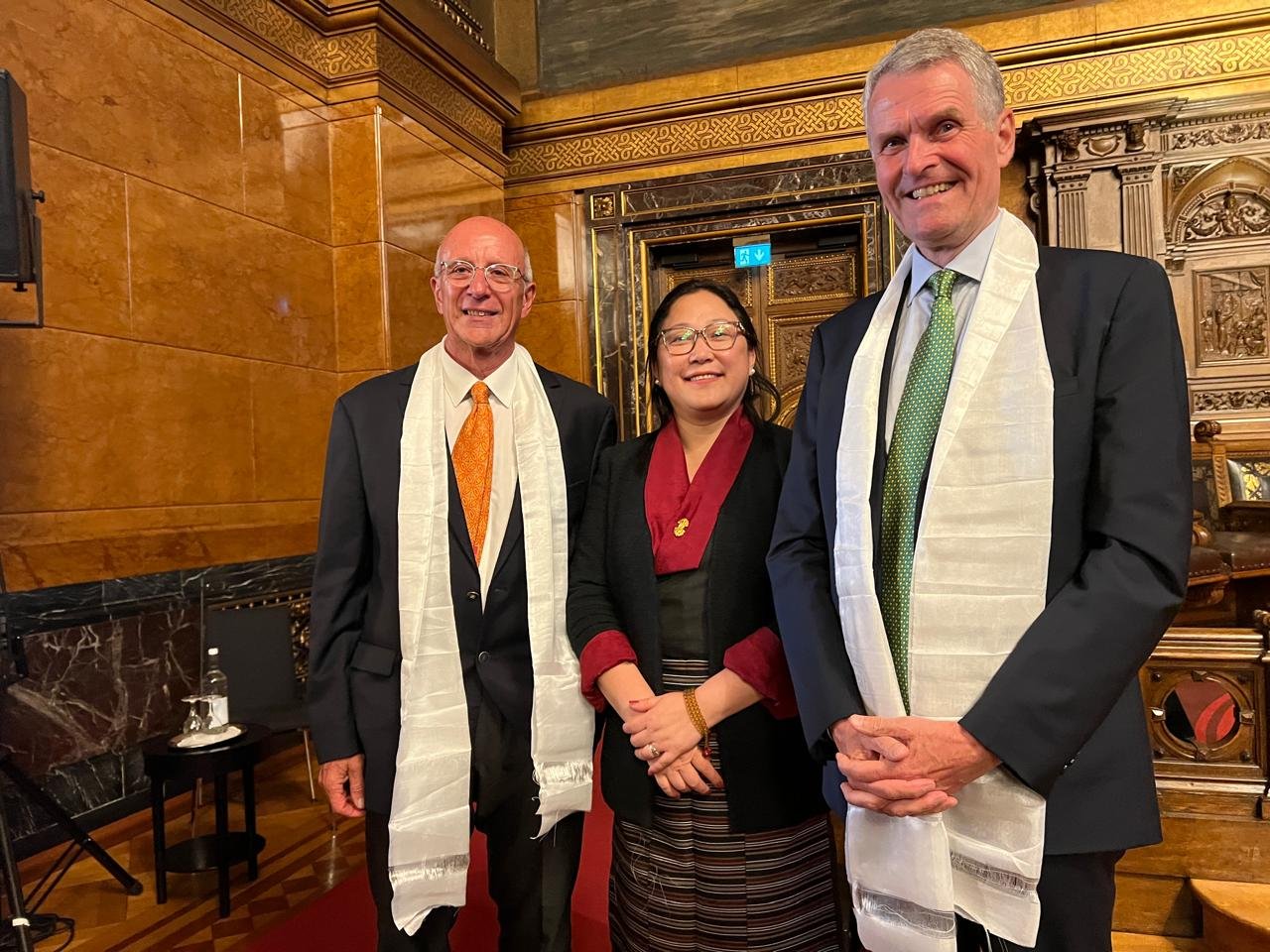 外交部长诺增卓玛在德国汉堡出席第十一届「汉堡印度周」