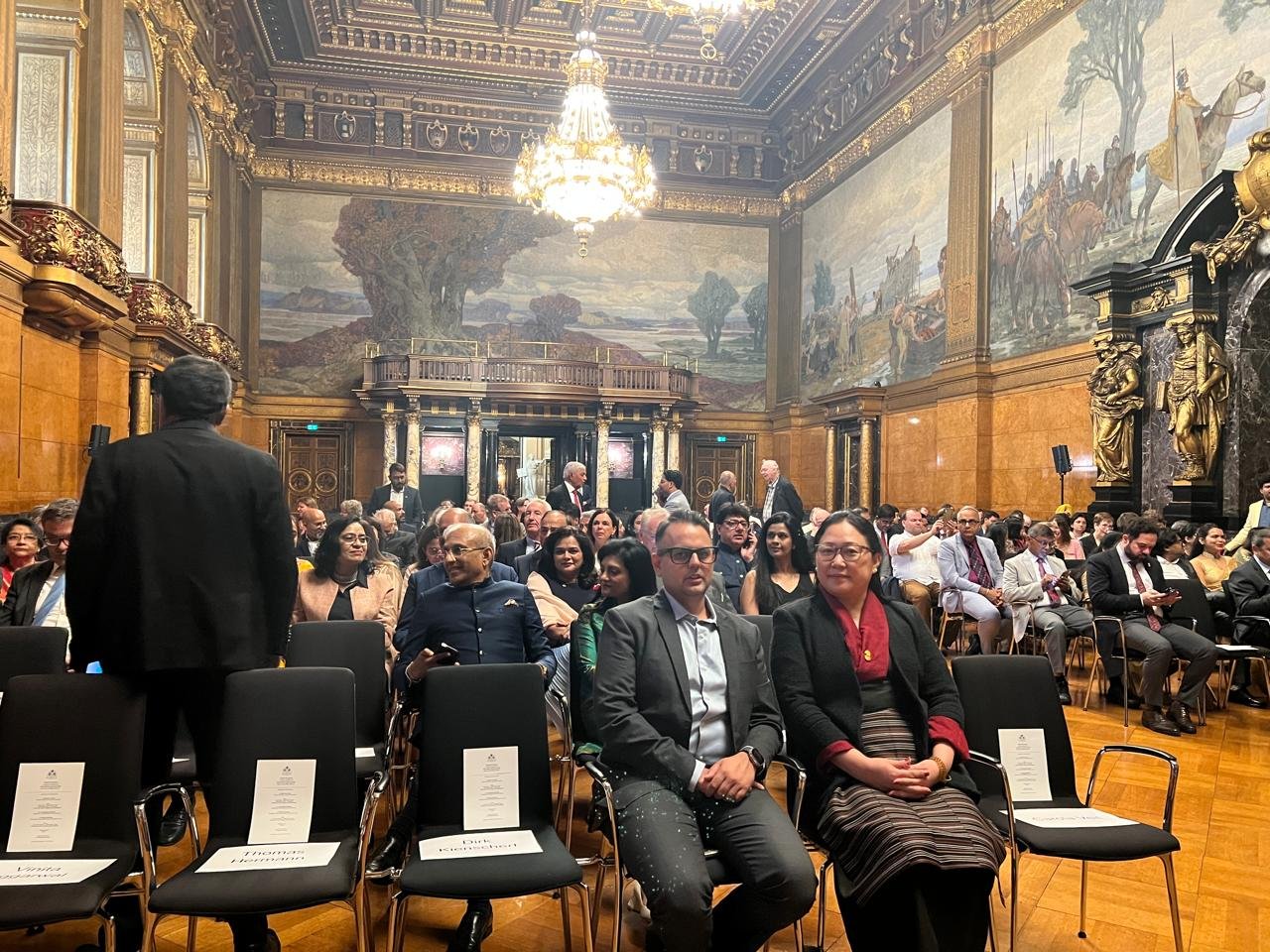 外交部长诺增卓玛在德国汉堡出席第十一届「汉堡印度周」