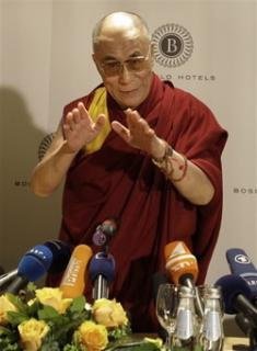 達賴喇嘛與捷克外長同赴比利時訪問