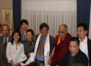達賴喇嘛在荷蘭會見歐洲漢人代表友好座談