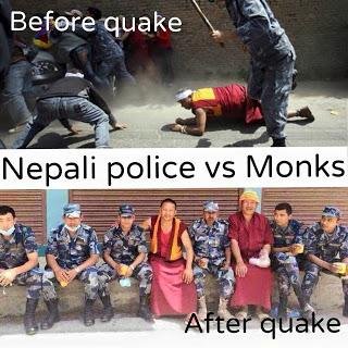 尼泊爾地震陰影裡的藏人難民